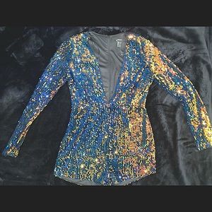 Sequin romper